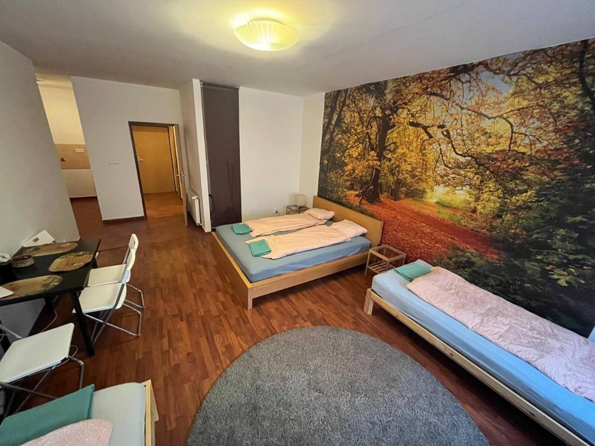 Apartments Spolkova Brno Buitenkant foto